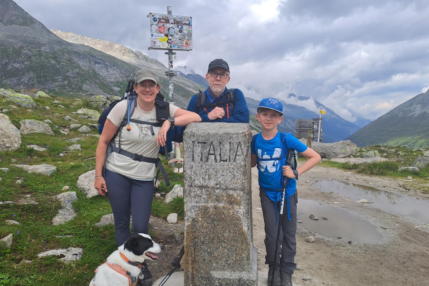 Zu Fuß über die Alpen - Mit Kind und Hund vom Tegernsee nach Südtirol