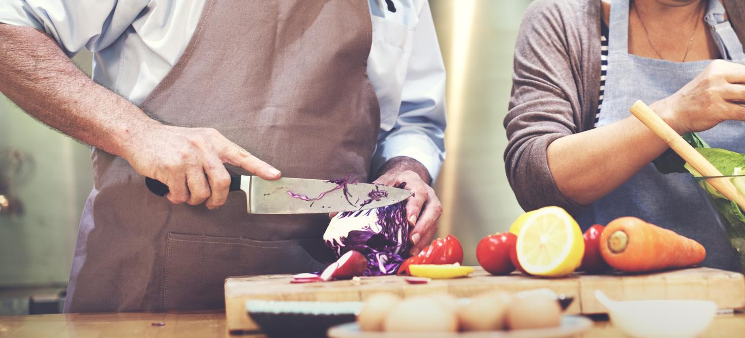 Family Cooking Kitchen Food Togetherness Concept